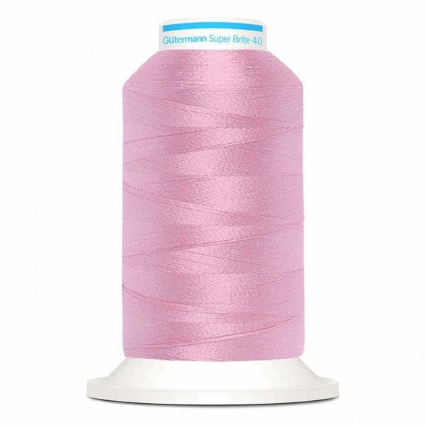 Gutermann Super Brite Polyester 40 Embroidery Thread 1000m Polyester Thread Suitable For Embroidery