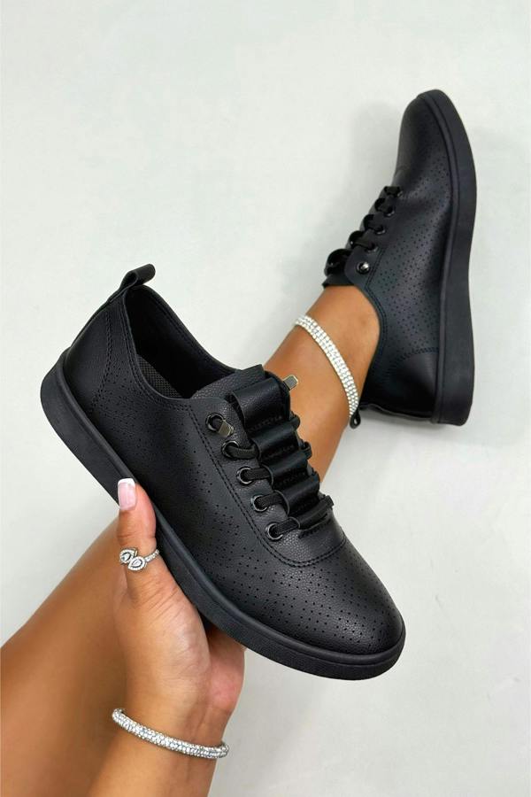 Love Lemonade Comfort Breeze Loop Trainers Black