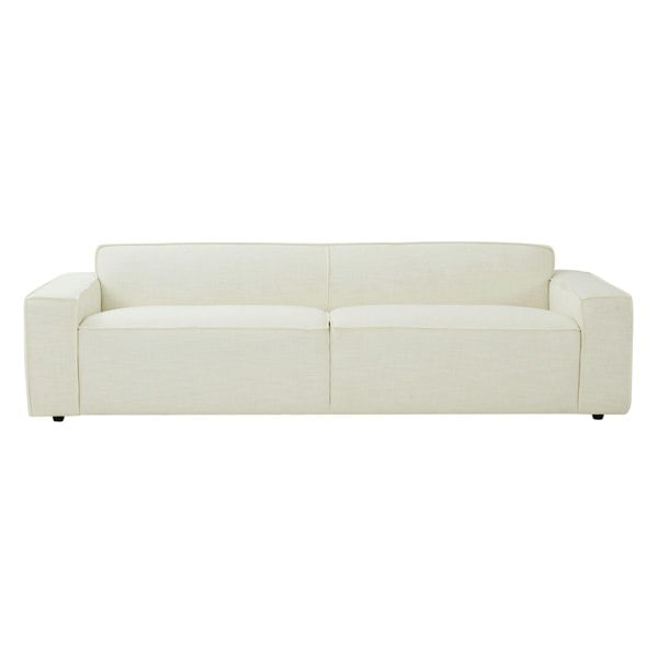 Furniture Edit Olafur Cream Linen Sofa