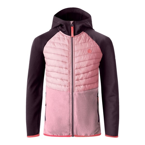 Dare 2B Childrens/Kids Switch Out Padded Jacket - Deep Plum/Lilac