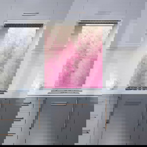 Warren Reed - Designer Pink Textured Effect Kitchen Splashback