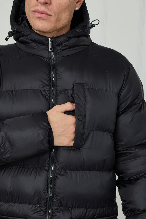 Men’s Longline Puffer Coat