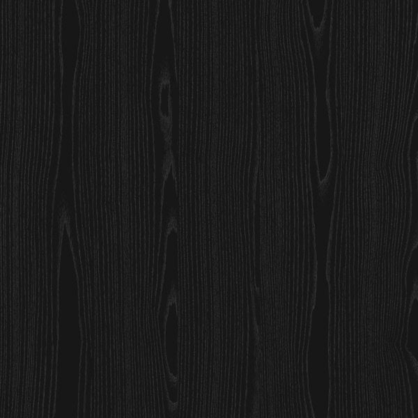 Furniture To Go Prima Bookcase 3 Shelves with 2 Doors in Black Woodgrain