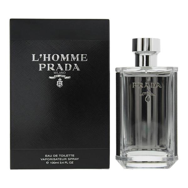 Prada L'Homme Prada Mens Eau De Toilette 100ml Fragrance
