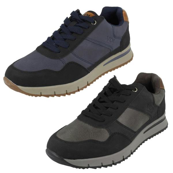 Voi Jeans Mens Voi London Casual Lace Up Trainer Shoe A2227
