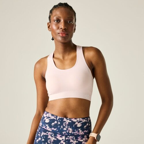 Dare 2B Womens Dont Sweat It II Sports Bra - Pink Haze
