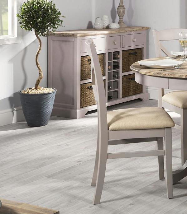 Statement Furniture Florence Crossback Dining Chair with Upholstered Seat