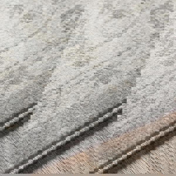 Livabliss Monaco-Vintage Grey Ivory Cream Traditional Boho Rug