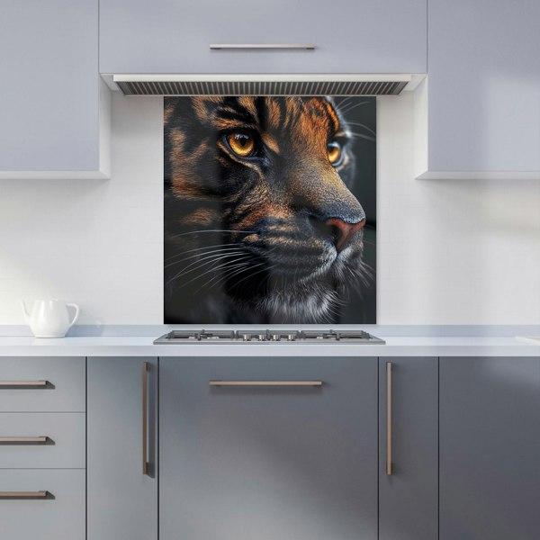 Warren Reed Tiger Glass Kitchen Splashback - 00010