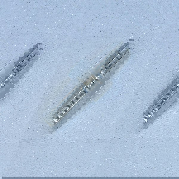 Large Hair Claw for Thick Hair Silver Top