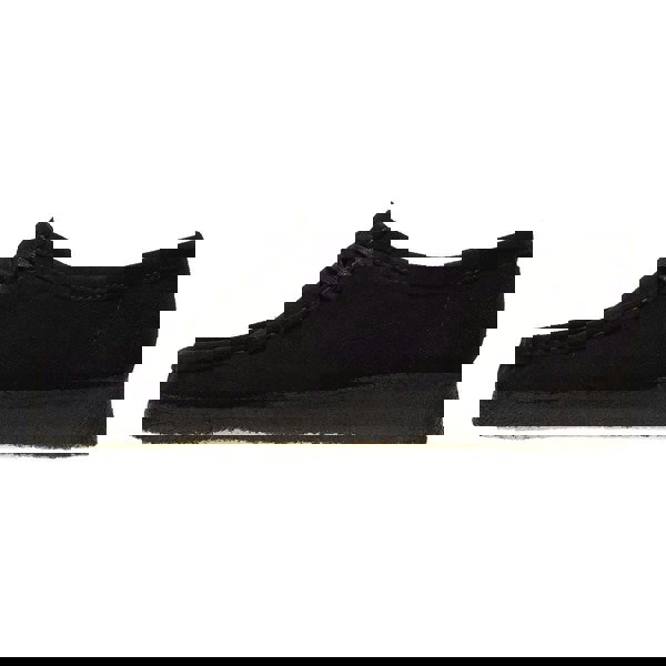 Clarks Originals Wallabee Suede Womens Shoes - Black