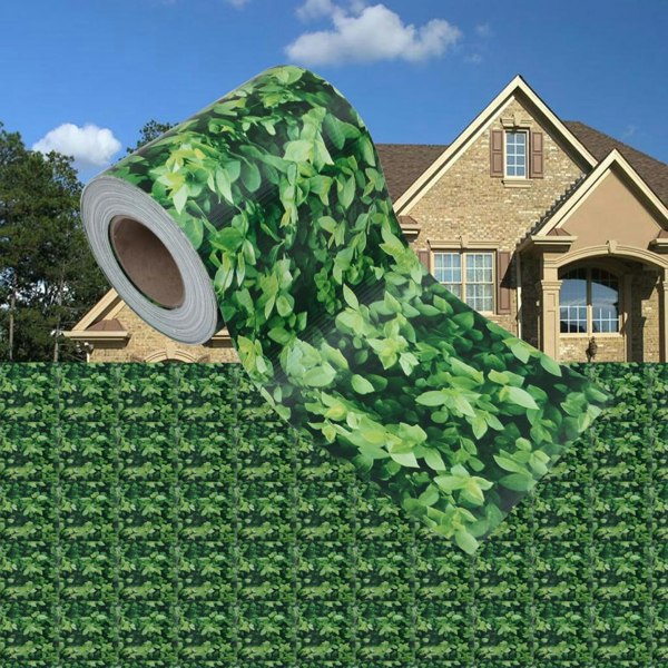 Berkfield Garden Privacy Screens 4 pcs PVC 35x0.19 m Green