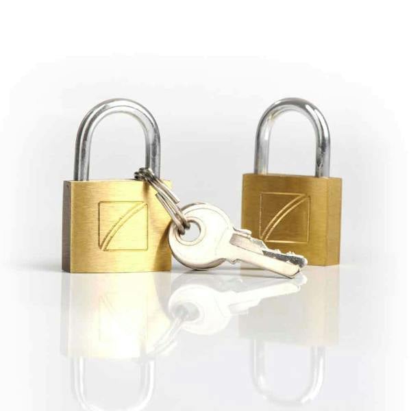Travel Blue 2 x Security Suitcase Padlock (20mm)
