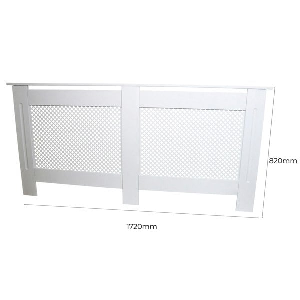 Monstershop Radiator Cover MDF - White (1720mm)