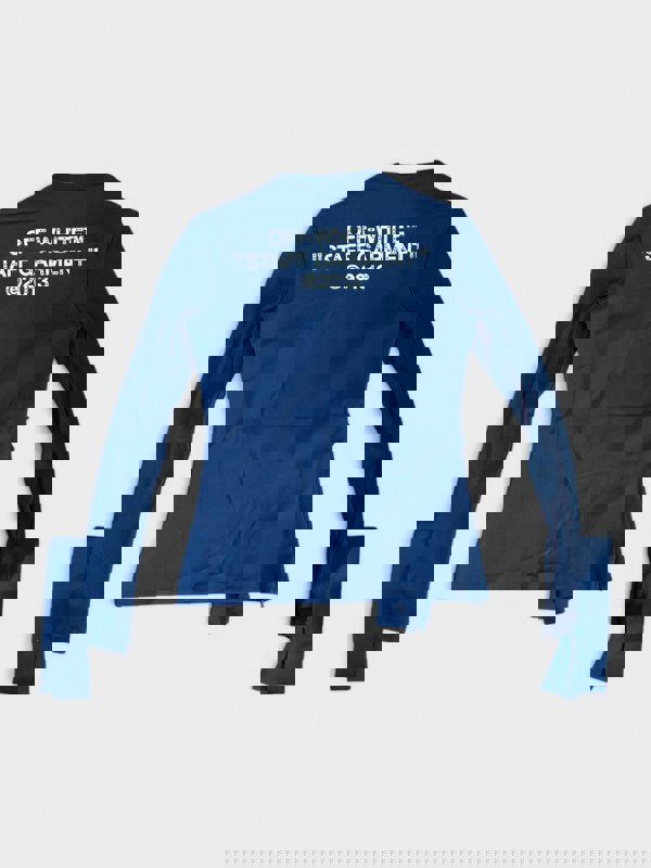 Off - White Wrap Top Blue - Supplied FashionOff White