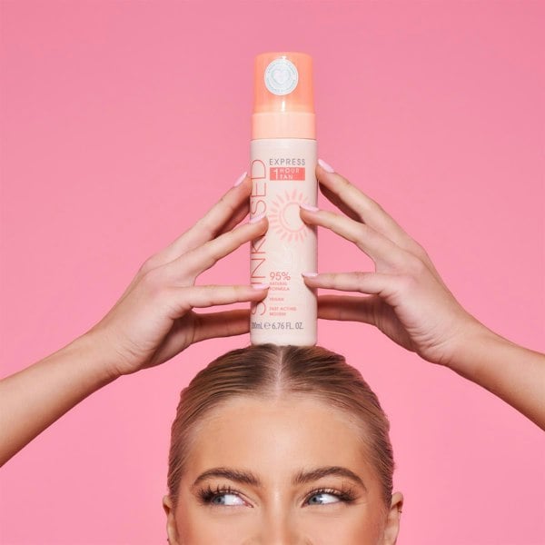 Sunkissed Express 1 Hour Self Tanning 200ml 95%  Natural
