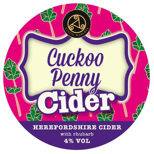 Celtic Marches Cuckoo Penny Rhubarb 4% 20L BIB (35 Pints)