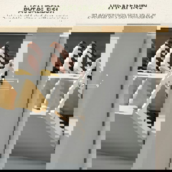 Flip-down Shoe Cabinet