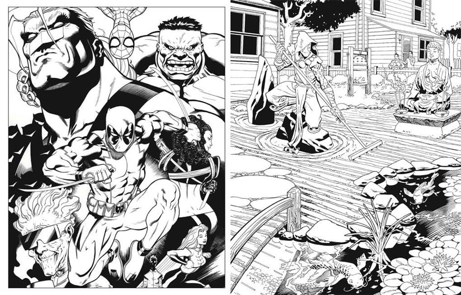 Marvel's Deadpool: The Official Colouring Book