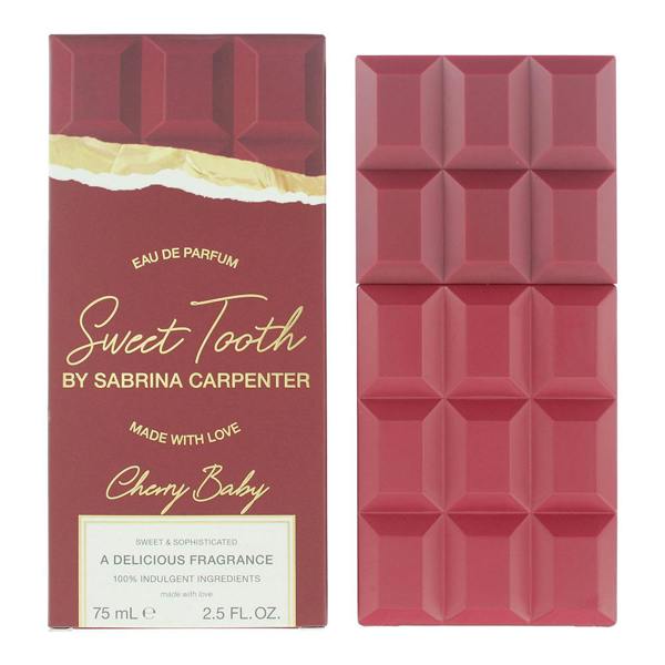 Sabrina Carpenter Sweet Tooth Cherry Baby Eau de Parfum 75ml Spray for Her