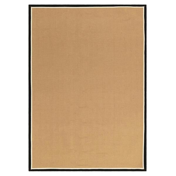 Asiatic Bordo Herringbone Jute Charcoal Rug