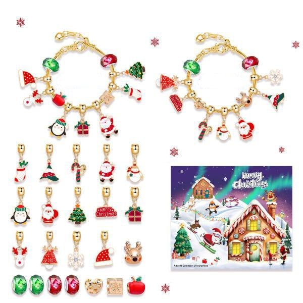 Leaper 24-Day Christmas Jewelry Countdown Calendar