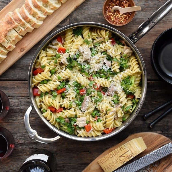 Hestan ProBond Induction Stainless Steel Sauté Pan & Lid - 26cm (3.3L)