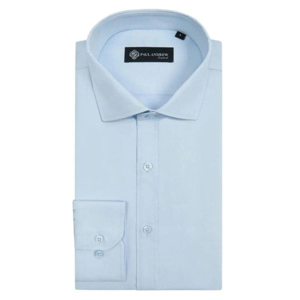 Paul Andrew Men’s Classic Double Cuff Cutaway Collar Dress Shirt