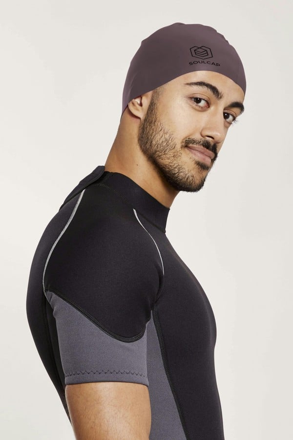 SOUL CAP Regular Swim Cap - Winetasting