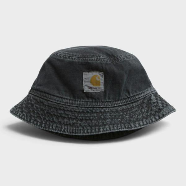 WIP Garrison Bucket Hat Stone Dyed Black | Carhartt