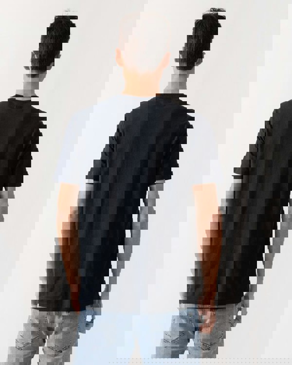 GANT Mens Small Graphic Short Sleeve T-Shirt - 5 Black