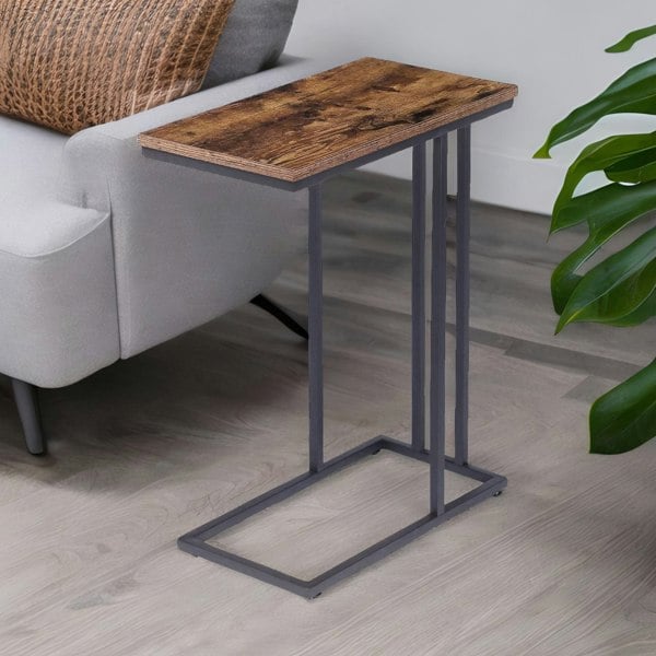 Rafaelo Mobilia Side Table C Shaped