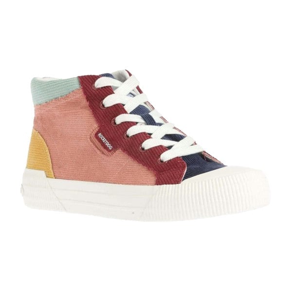 Rocket Dog Womens/Ladies Cheery Corduroy High-top Trainers - Multicoloured