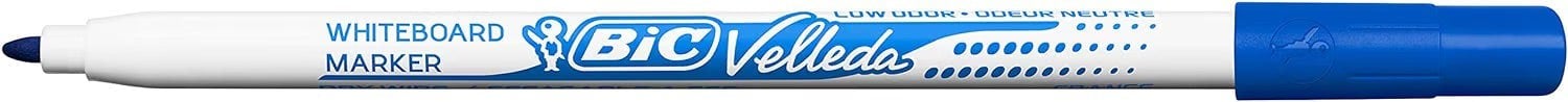 BIC Velleda 1721 Whiteboard Pens - Assorted Colours, Pack of 4+1
