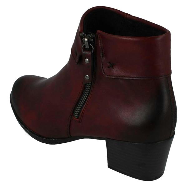 Remonte Ladies Remonte Warm Lined Heeled Ankle Boots R5674