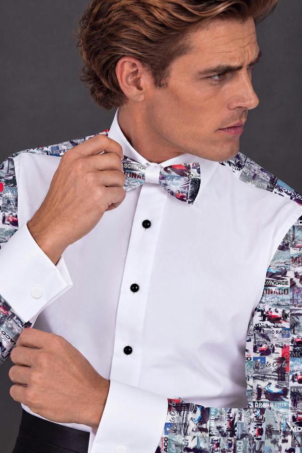 Monaco Nights Tuxedo Shirt - Claudio Lugli Shirts