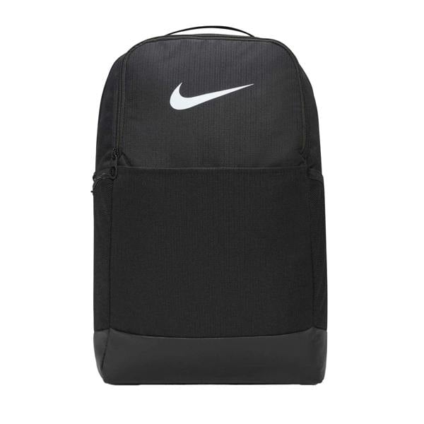 Nike Unisex Adult Brasilia Logo Backpack - Black/White - 