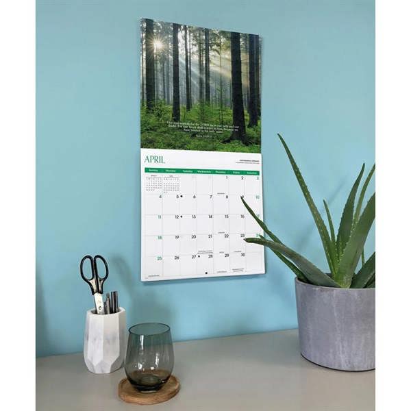 Religion Psalms Calendar 2027, Wall Calendars, Month To View, Lifestyle, Gift