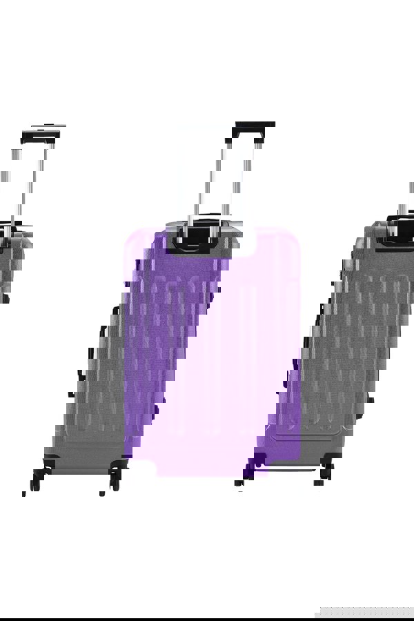 Living and Home Modern Hardside Spinner Suitcase with Combination Lock, 20" Purple