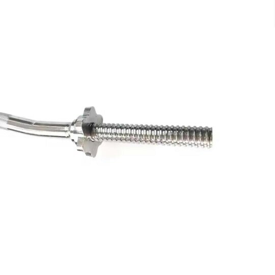 Havendro EZ Curl Spinlock Barbell Weightlifting Bar Gym Weight Lifting