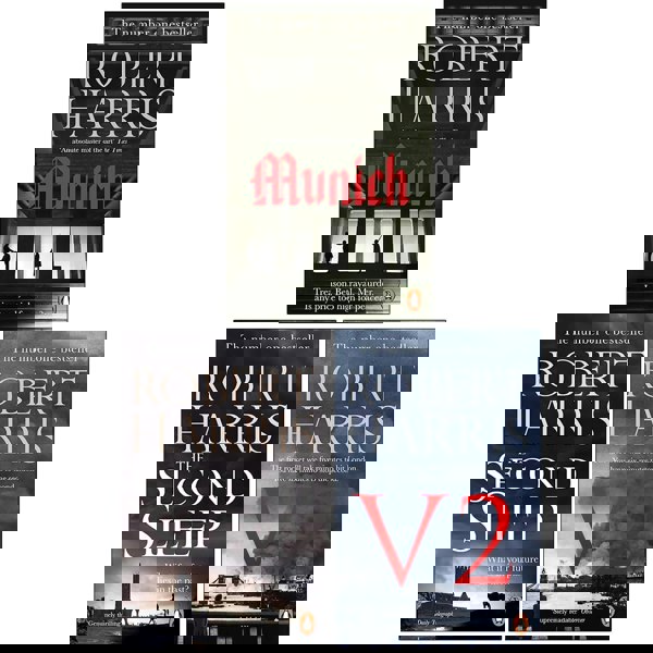 Robert Harris Collection 3 Books Set (Munich, The Second Sleep and V2)