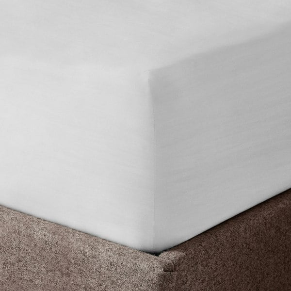 Velosso Washed Linen Look Fitted Sheet