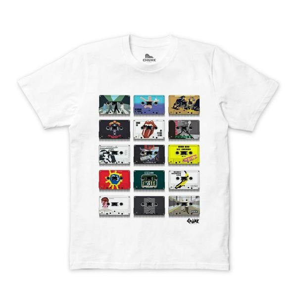 Chunk Cassette Classics White T-Shirt