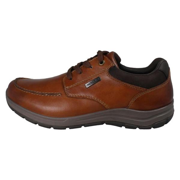 Rieker Mens Rieker TEX Zip Detailed Extra Wide Lace Up Shoes 03607