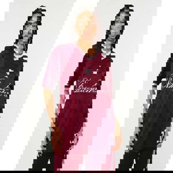 Pink Vanilla Barcelona Football Sports Jersey Top