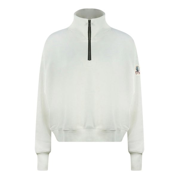 Parajumpers Alida Half-Zip Jumper - Off White