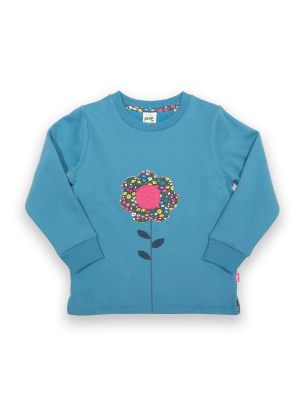 Kite Girls Organic Fab Flower Sweatshirt