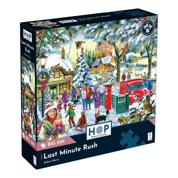 The House of Puzzles Last Minute Rush BIG 500 Piece Jigsaw Puzzle