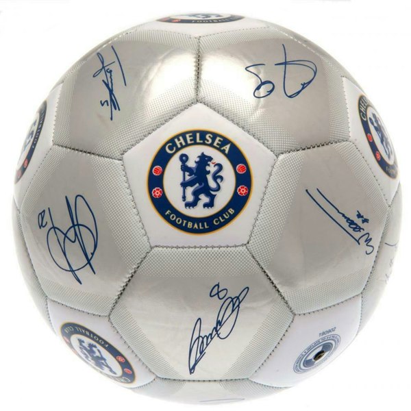 Chelsea FC Signature Football - Silver