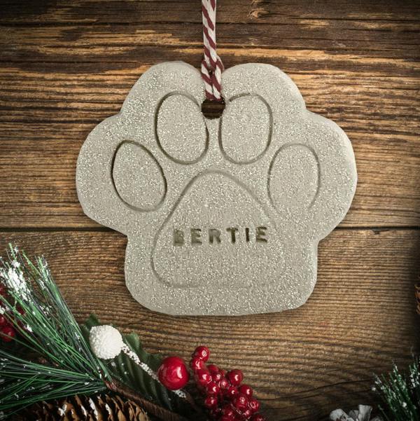 Personalised Pet Christmas Decoration - close-up detail